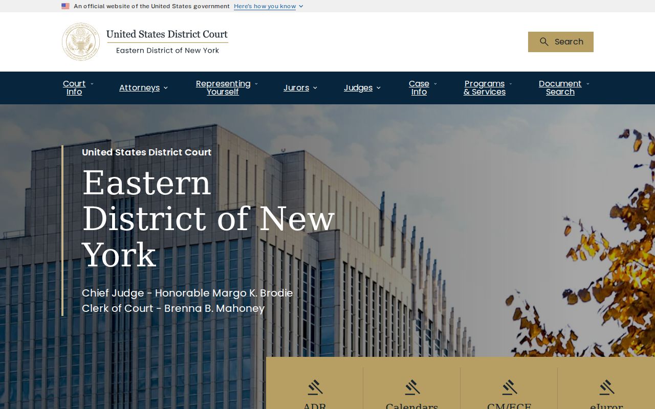 Richmond County federal criminal records Eastern District court