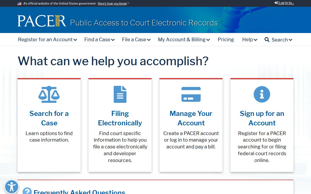 Richmond County federal criminal records PACER portal